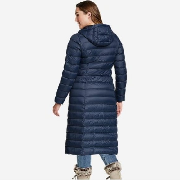 Eddie Bauer Women’s Duck Down Jacket/Coat Large - Picture 2 of 2